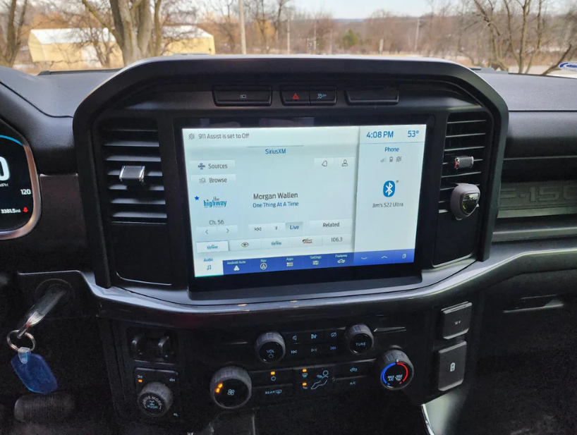 2021-2023 Ford F-150 8'' to 12'' Sync4 Touchscreen Upgrade