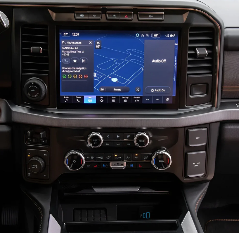 2023-2025 Ford Super Duty F-250 / F-350 8'' to 12'' Sync4 OEM Touchscreen Upgrade