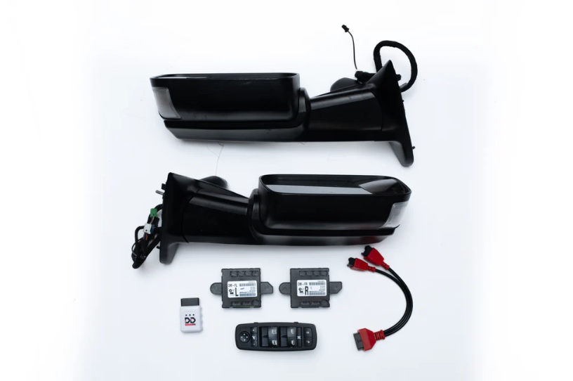 2013-2022 Genuine Mopar Ram 2500 3500 4500 5500 Truck Power Folding Tow Mirrors Plug-and-Play Kit