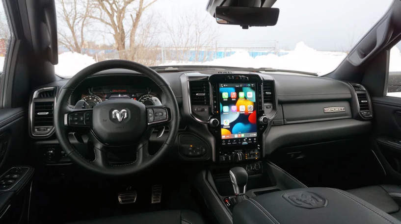 2022-2024 RAM 1500 UBQ Uconnect 5 Upgrade kit with 12-inch Touchscreen including Wireless Apple CarPlay / Android Auto