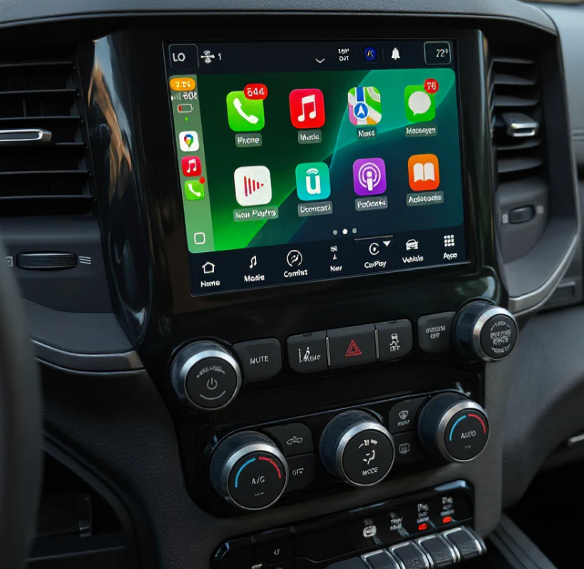 2019-2024 RAM DT 1500 UBL Uconnect 5 Upgrade kit with 8.4-inch Touchscreen including Wireless Apple CarPlay / Android Auto