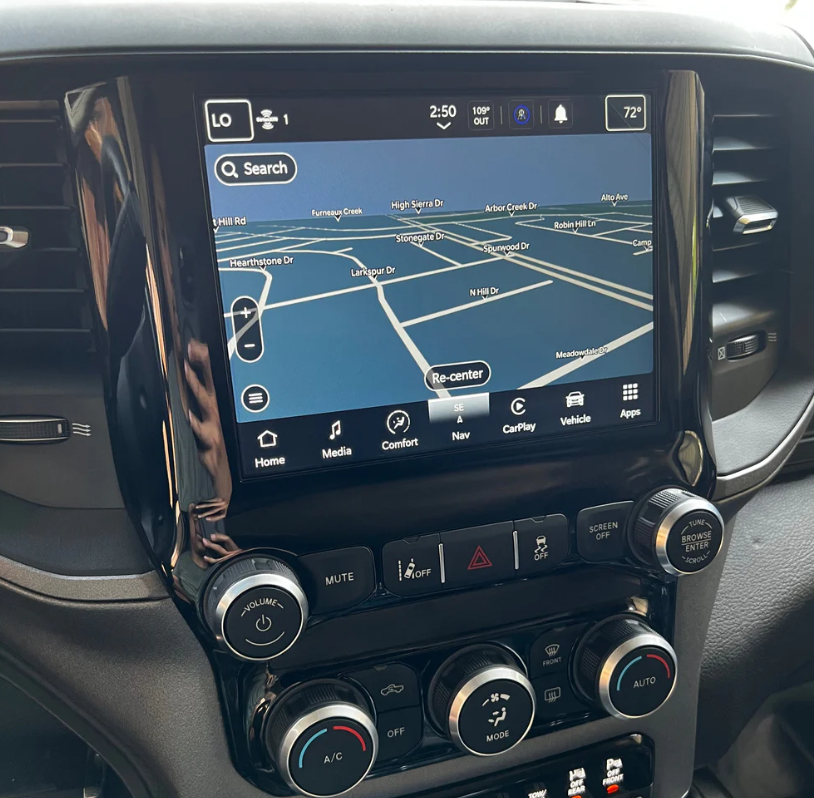 2019-2024 RAM DT 1500 UBL Uconnect 5 Upgrade kit with 8.4-inch Touchscreen including Wireless Apple CarPlay / Android Auto