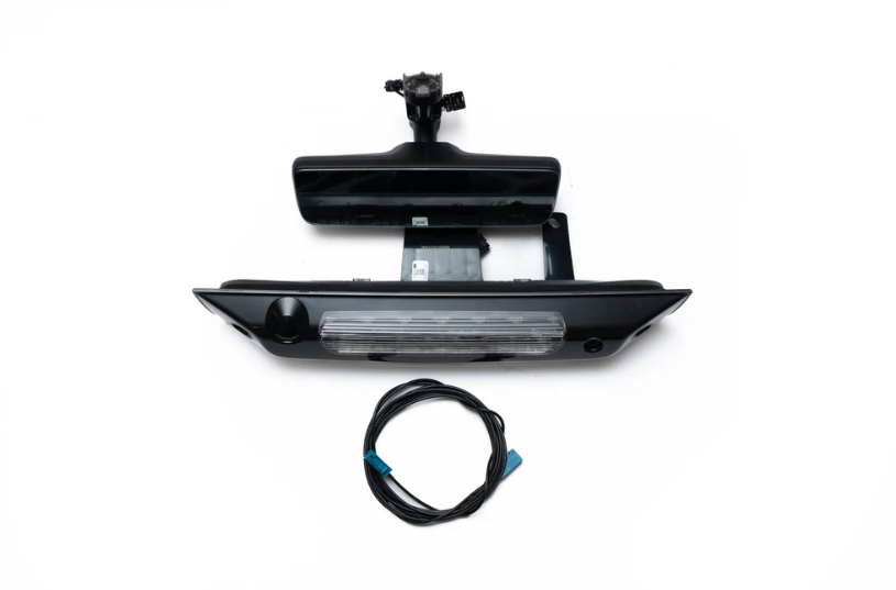 2023–2024 OEM 2500 / 3500 Digital Rear View Mirror 3.0 (Side Tow Cameras Enabled)