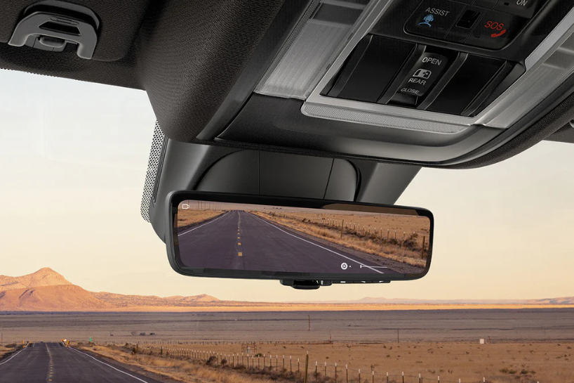 2023–2024 OEM 2500 / 3500 Digital Rear View Mirror 3.0 (Side Tow Cameras Enabled)